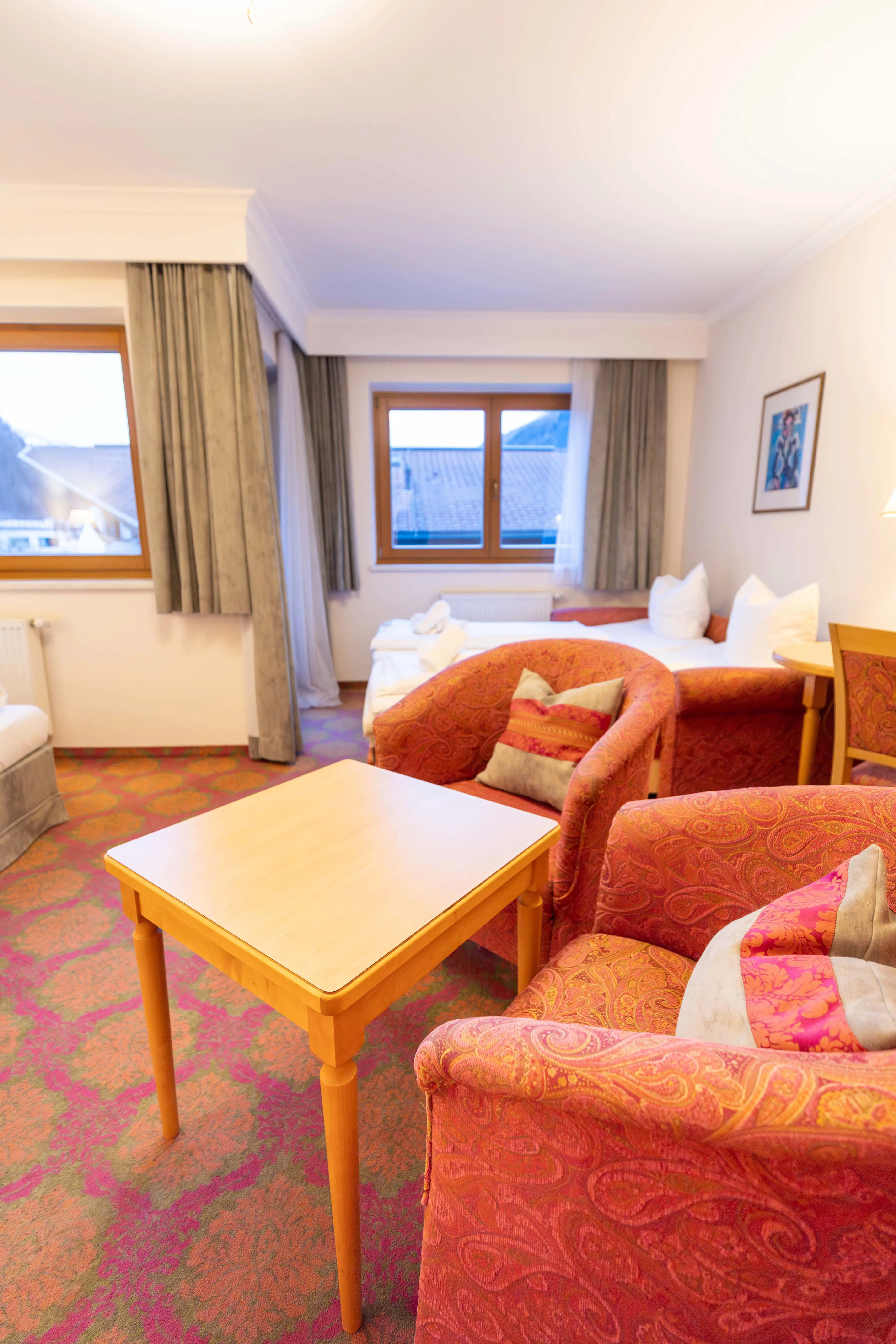 Juniorsuite med to mulige opredning i bygning B