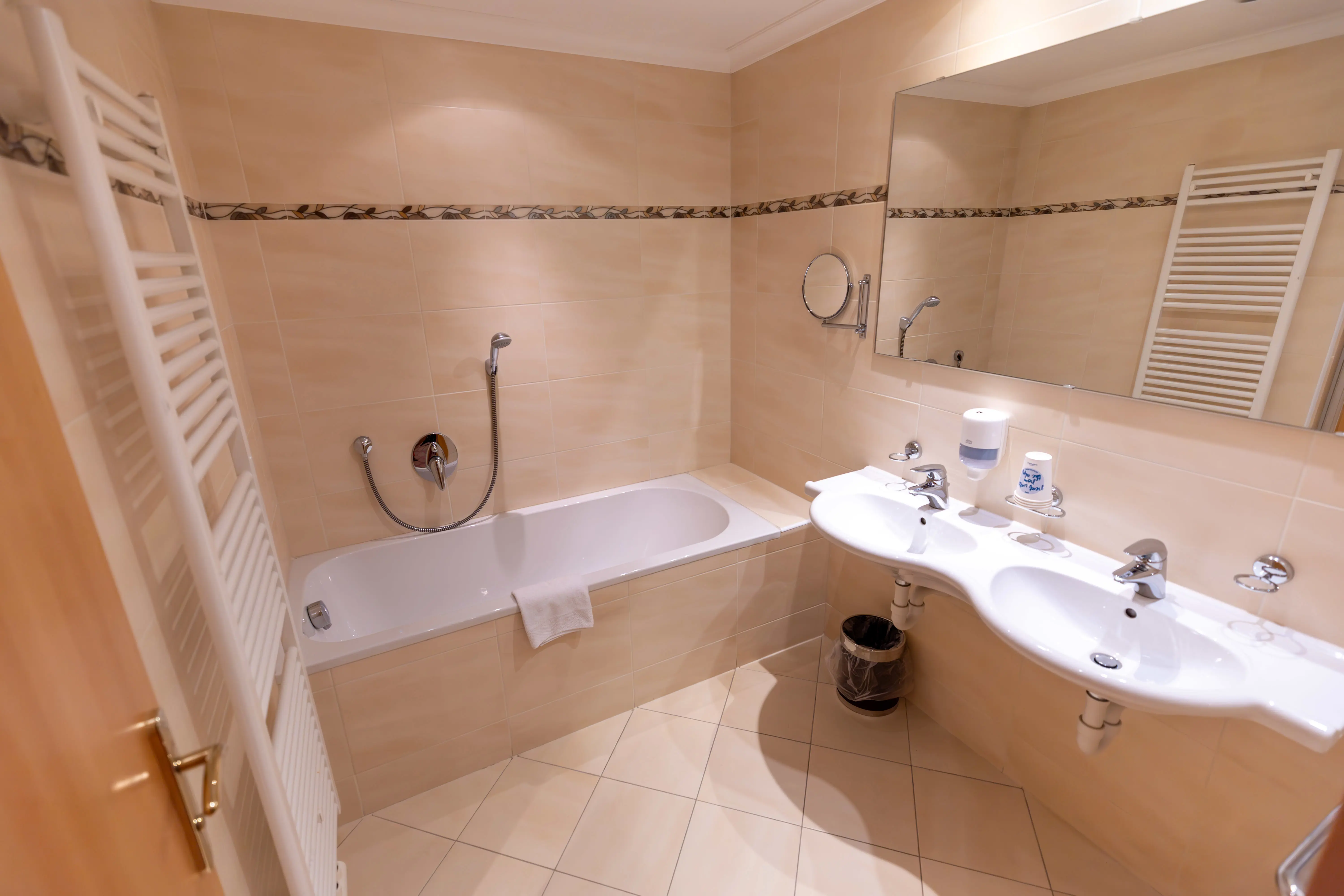 Juniorsuite med to mulige opredning i bygning B