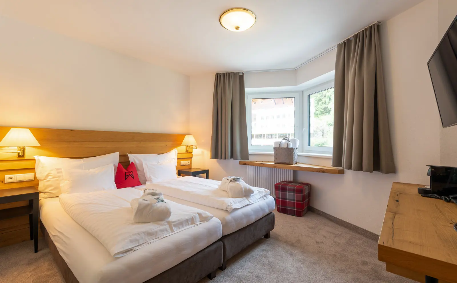 Svit "Sport" med 2 rum för 3 vuxna och balkong i norrläge