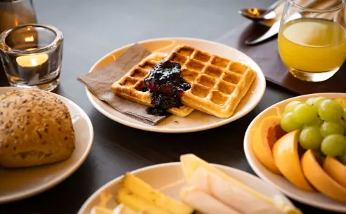 Heart Hotel Grischuna Breakfast